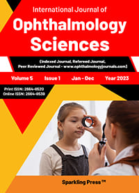 International Journal of Ophthalmology Sciences Cover Page